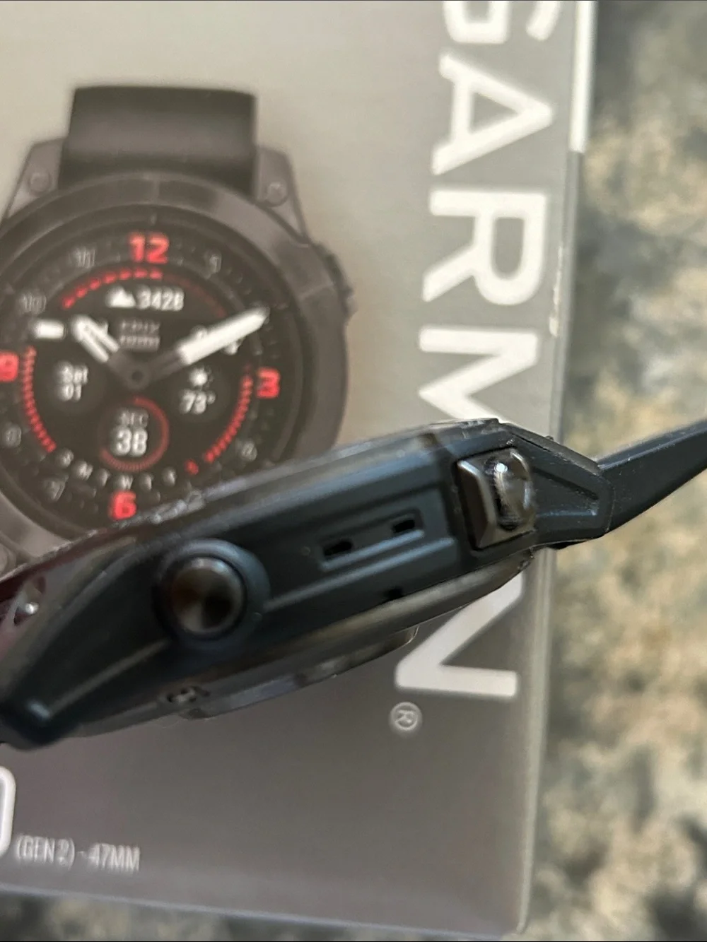 garmin never worn