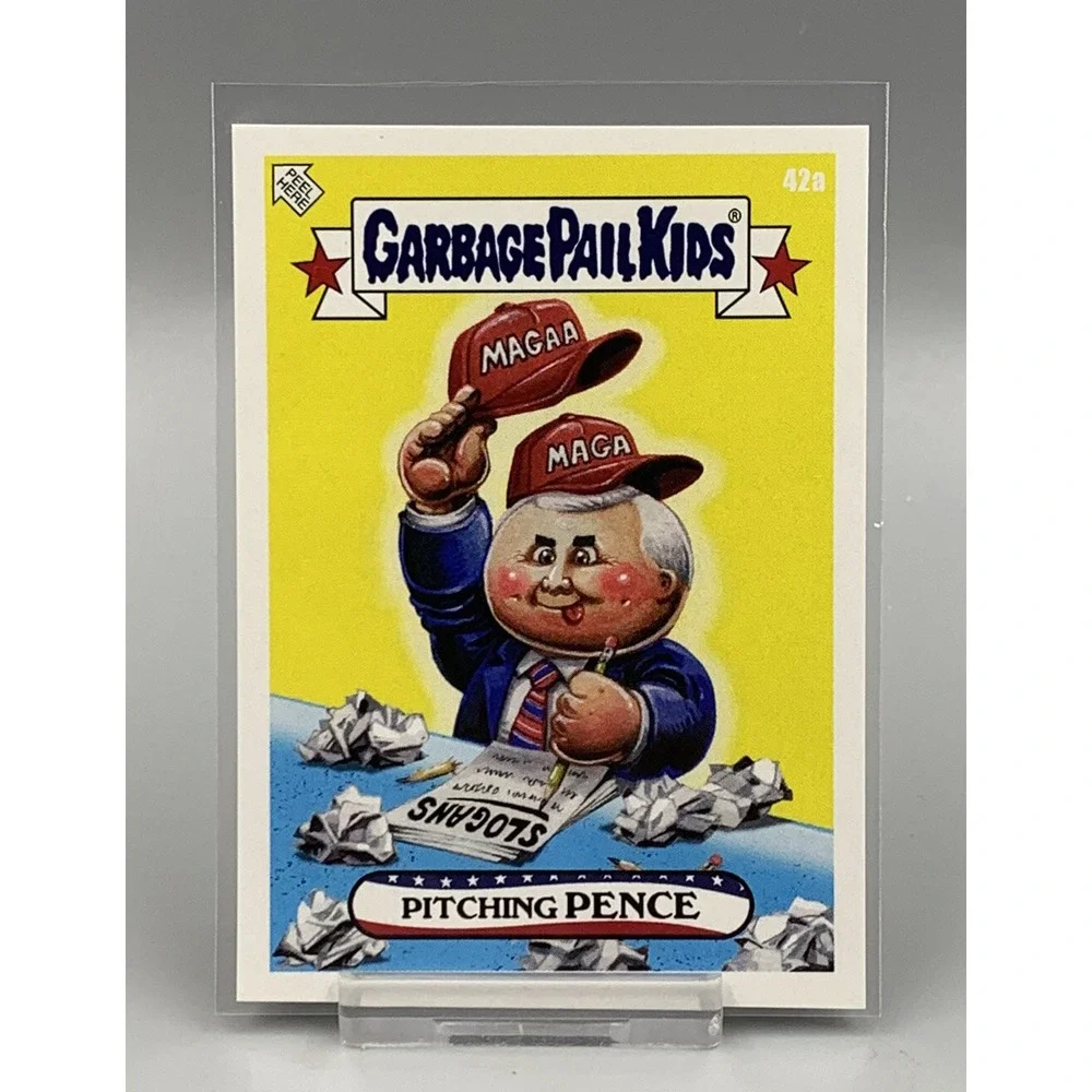 2020 TOPPS GPK Disgrace Debate‎ Convention 42A Pitching Pence!!