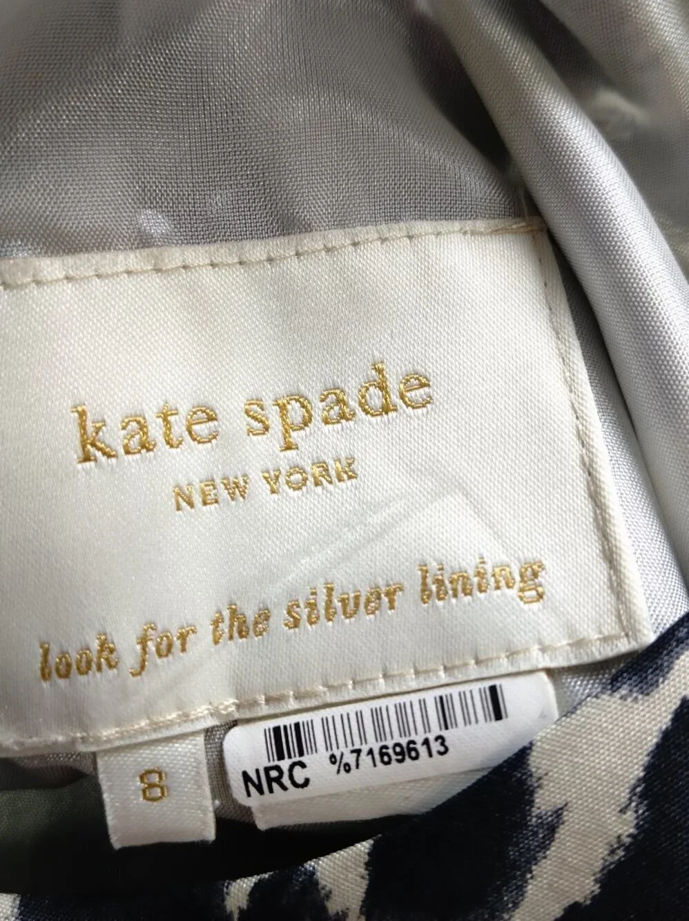 kate spade contemporary used silk