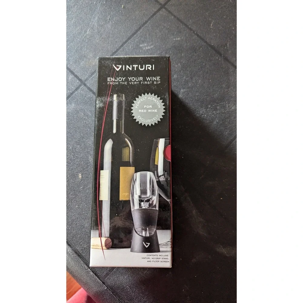 Vinturi Essential Wine Aerator Red Wine Perfect Aeration Taste‎ No Wait