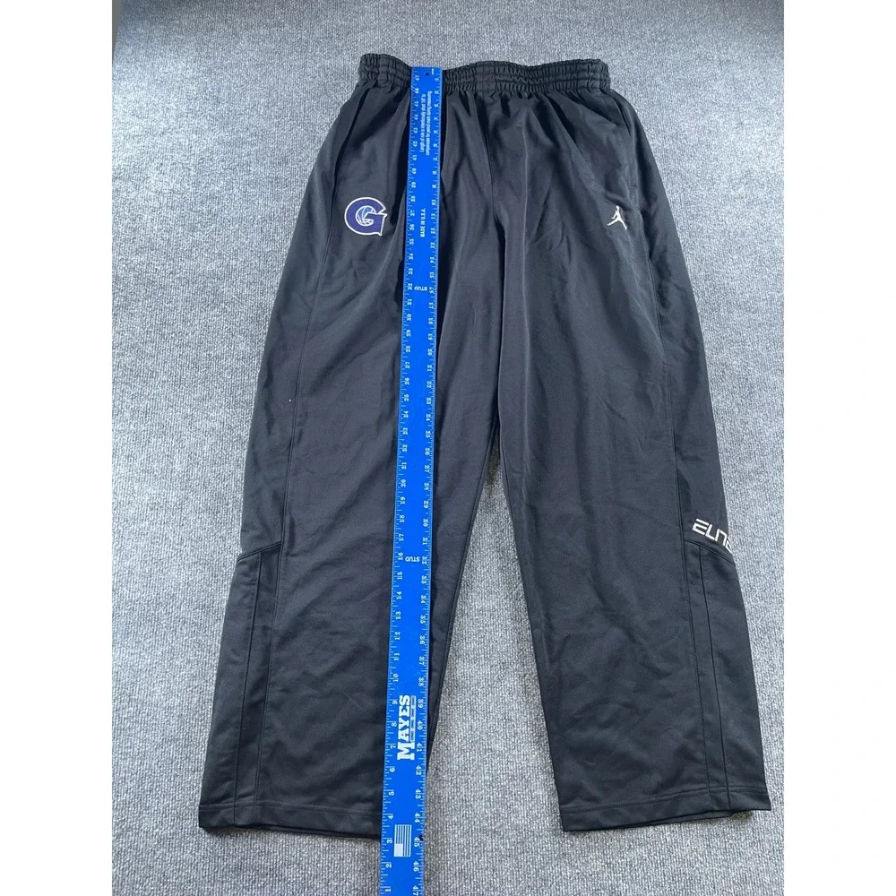 Jordan Georgetown Hoyas Elite Dri-FIT Basketball Pants Mens 3XL Black 0076
