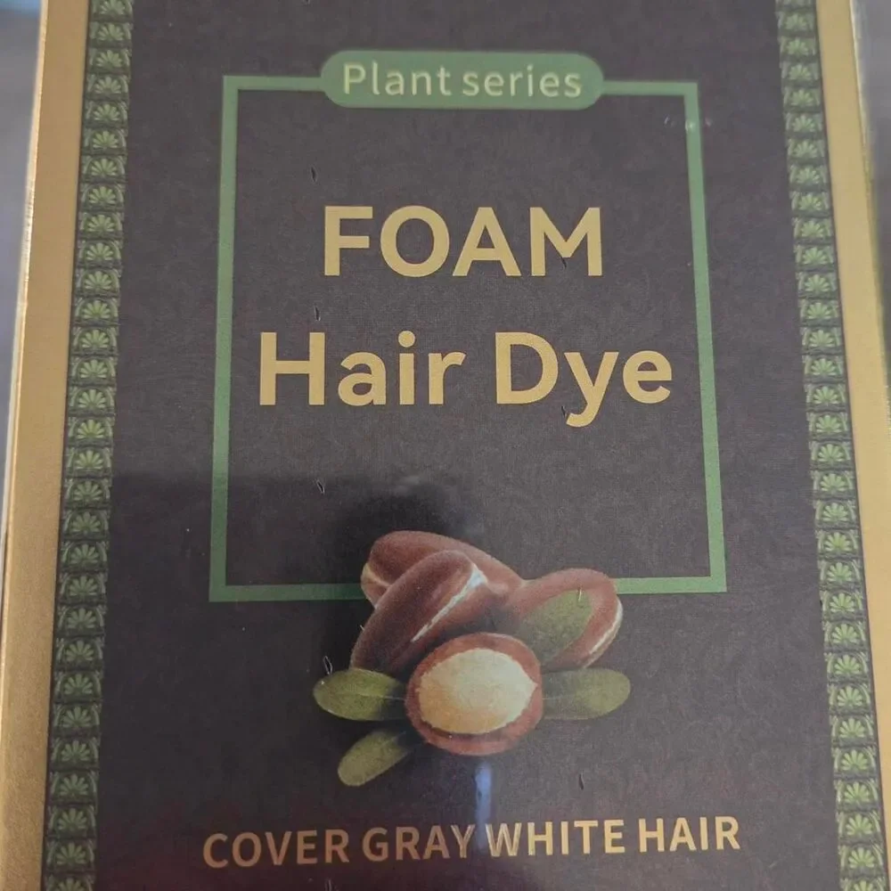 NWT Brown Hair color foam Plant series