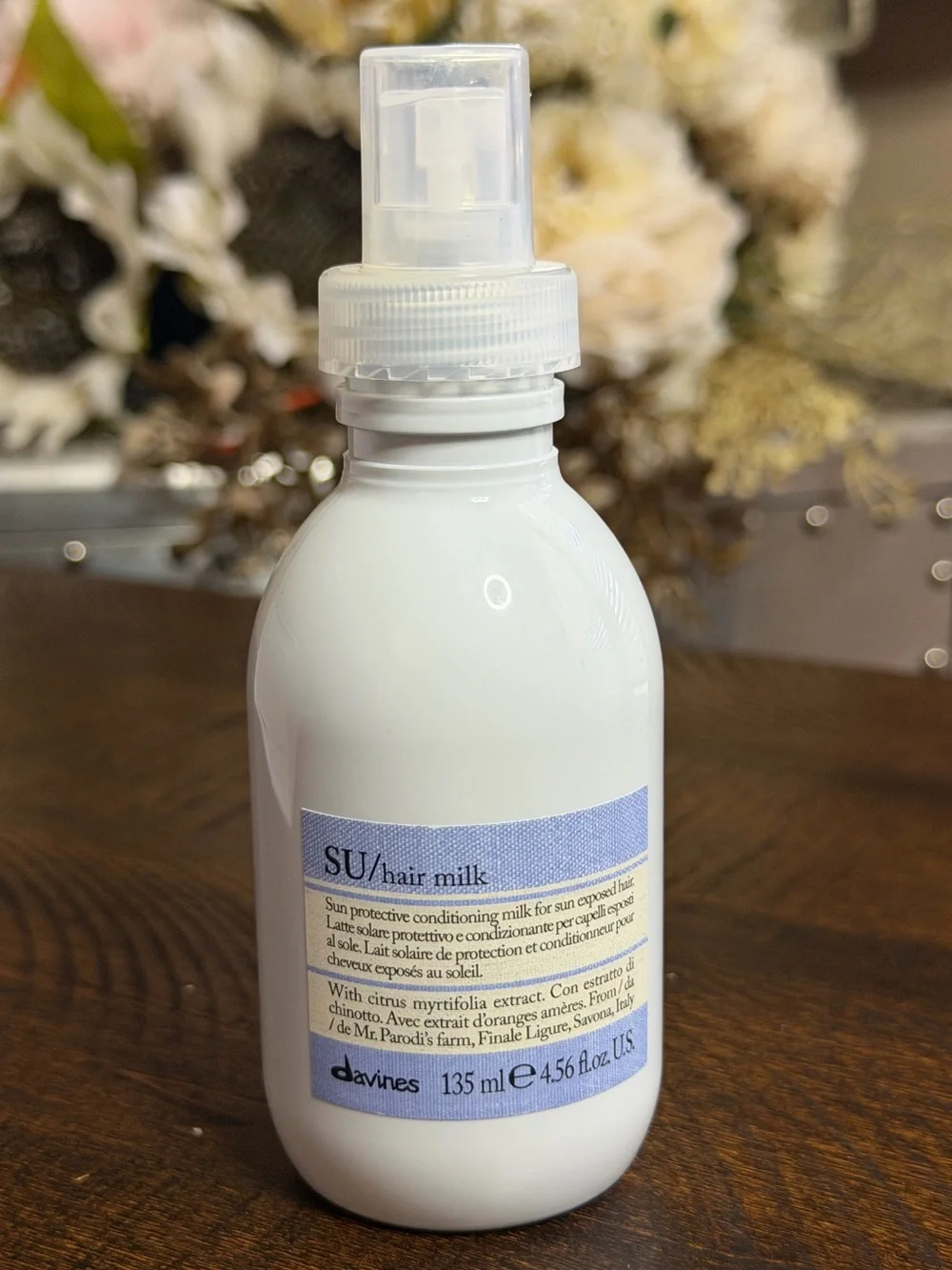 Davines SU Hair Milk - 4.5 Fl oz/ 135ml-new not used