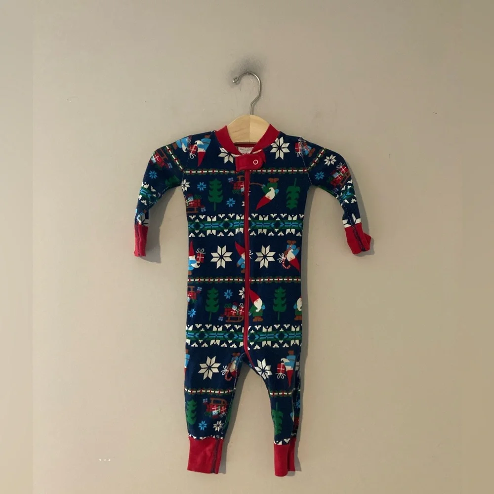 $18 ADD ON hanna andersson holiday footie zara mini boden baby gap‎ little co.