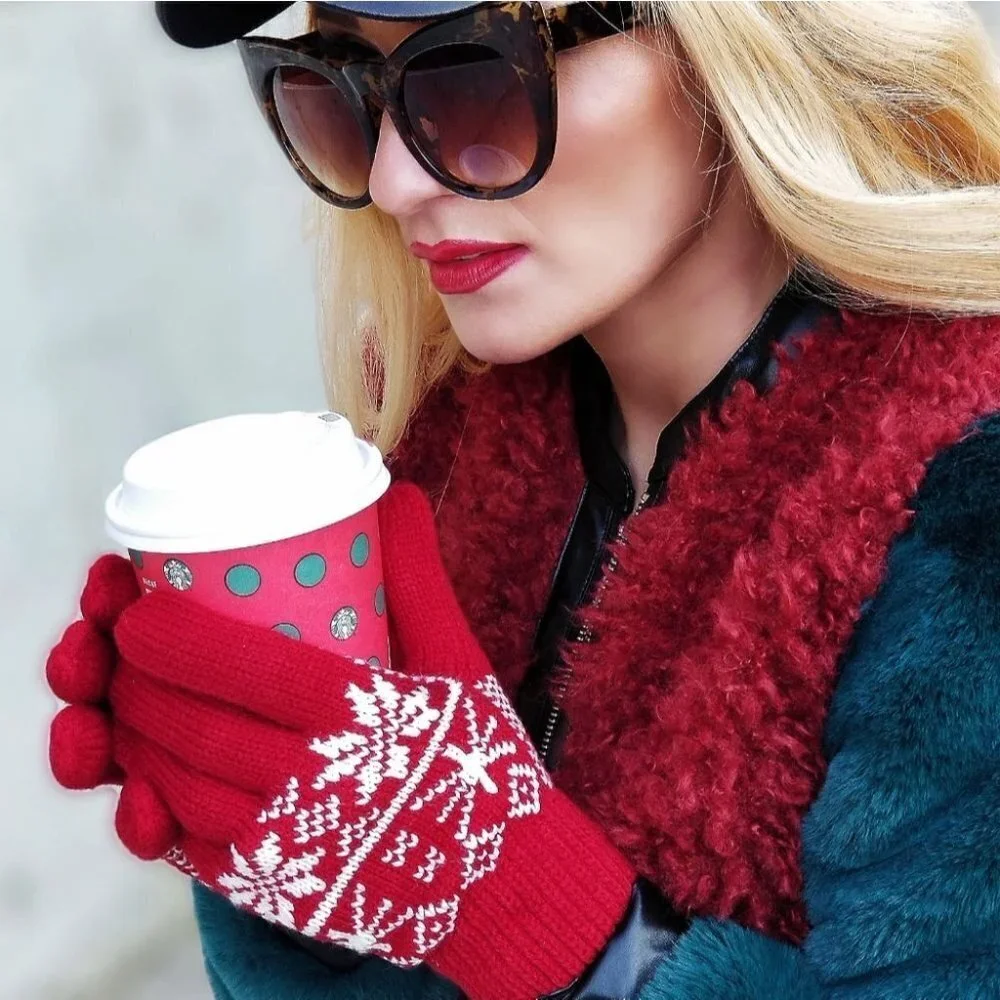 Winter Knit Gloves