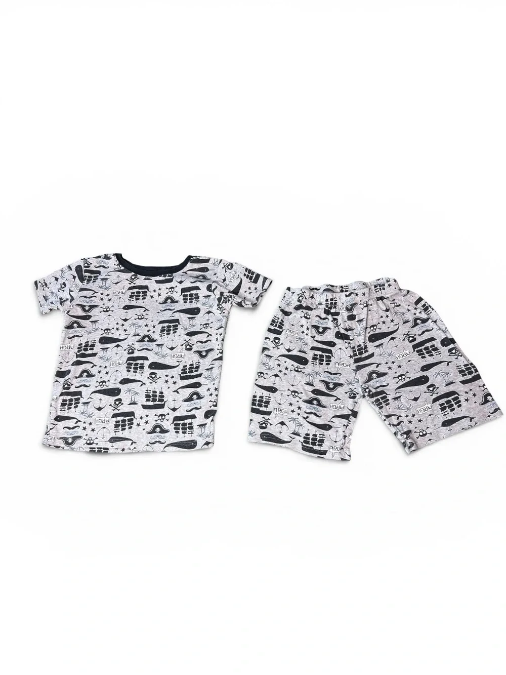 Carter’s Short Sleeve Short Pirate Pajama Set Size 10
