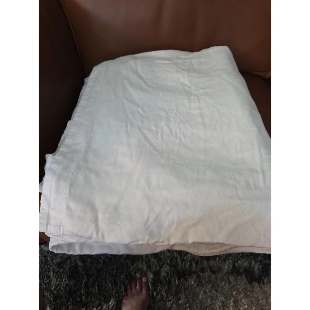 Beddley White Easy Change King Size Duvet Cover