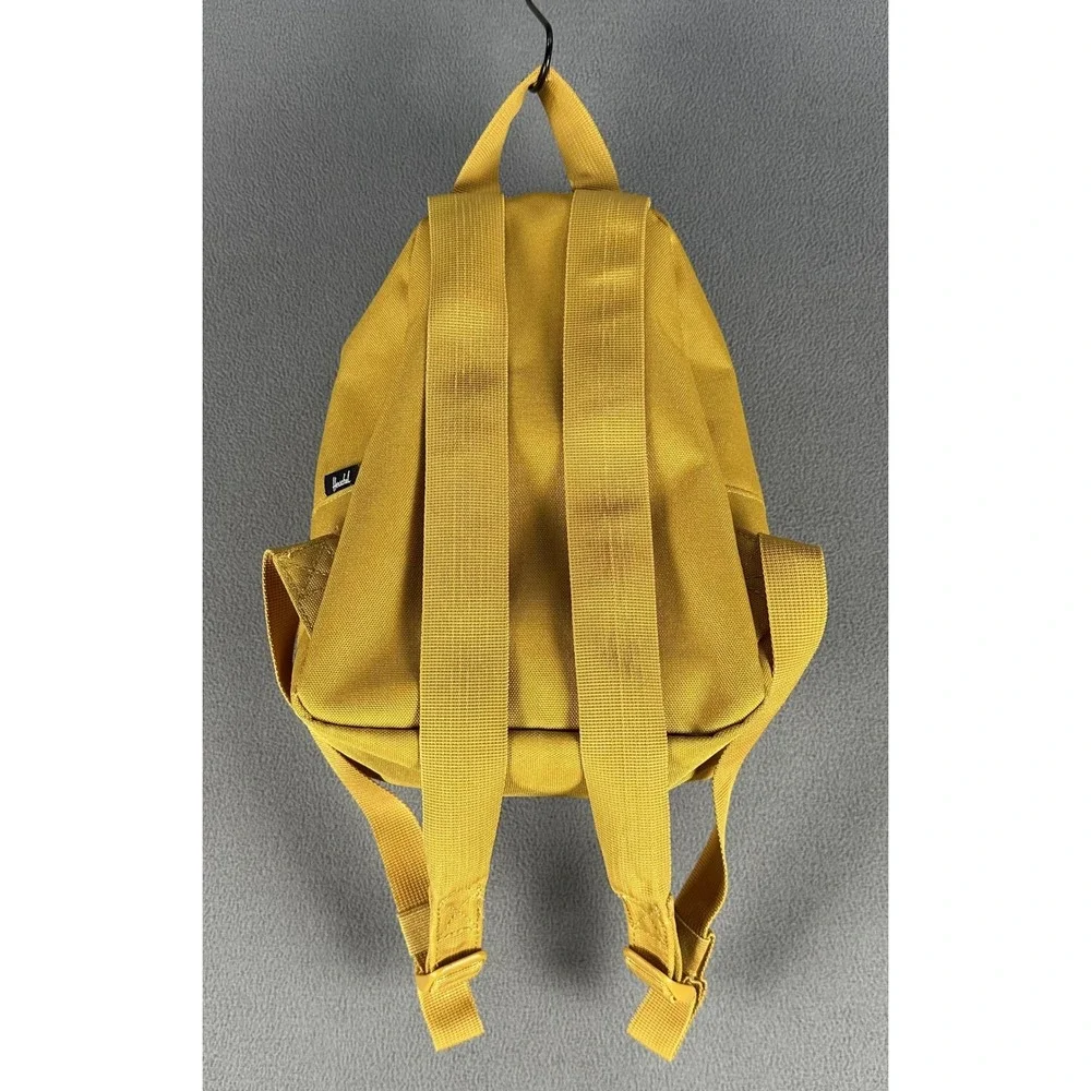 Herschel Mini Backpack Yellow Gold Nova Canvas Travel Compact Daypack Festival