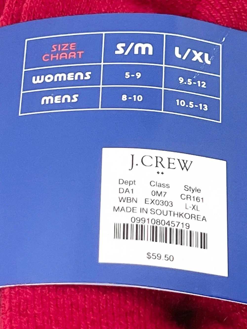 J. Crew hit slopes
