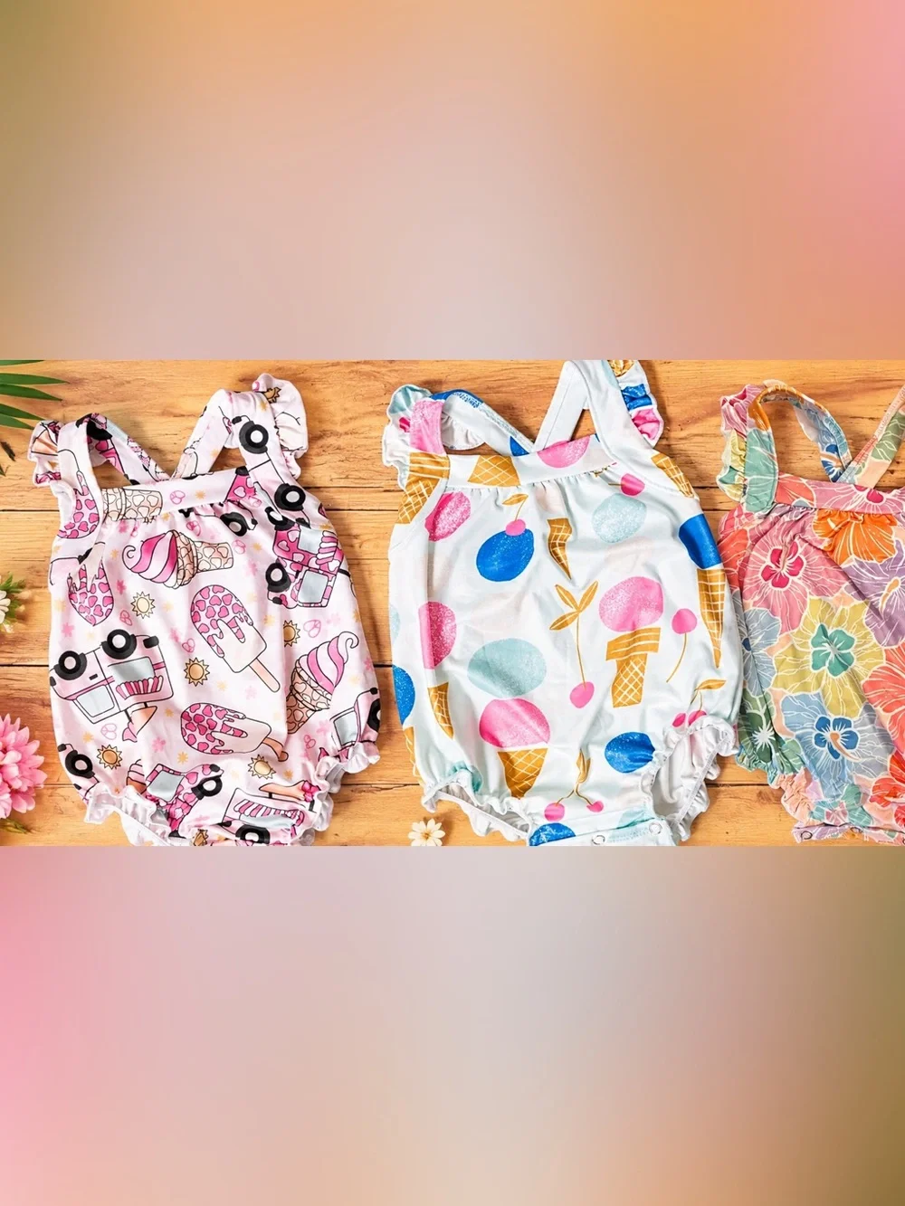 Baby romper bundle