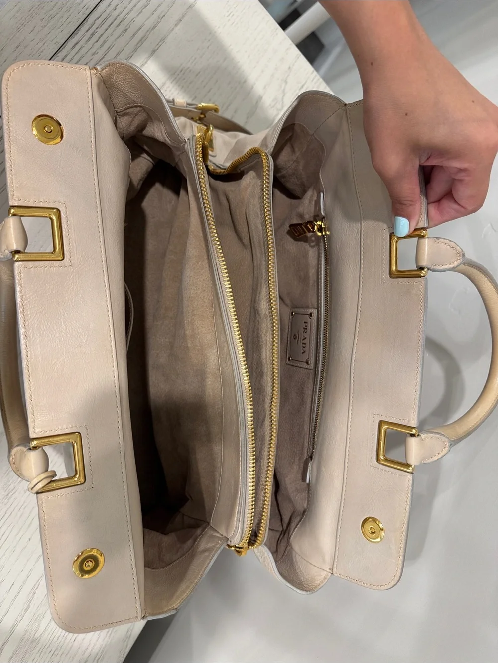 Prada elegant nude