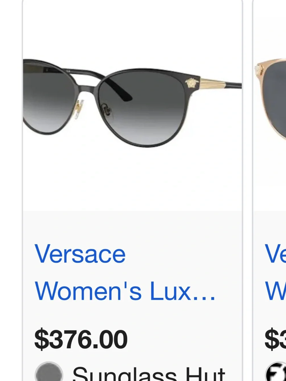 Versace genuine sunglasses