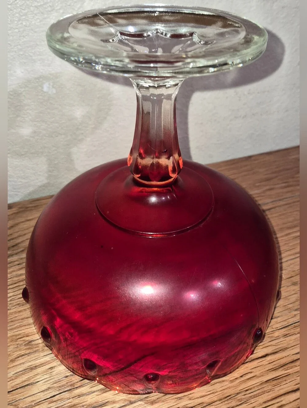 Indiana Glass deep ruby