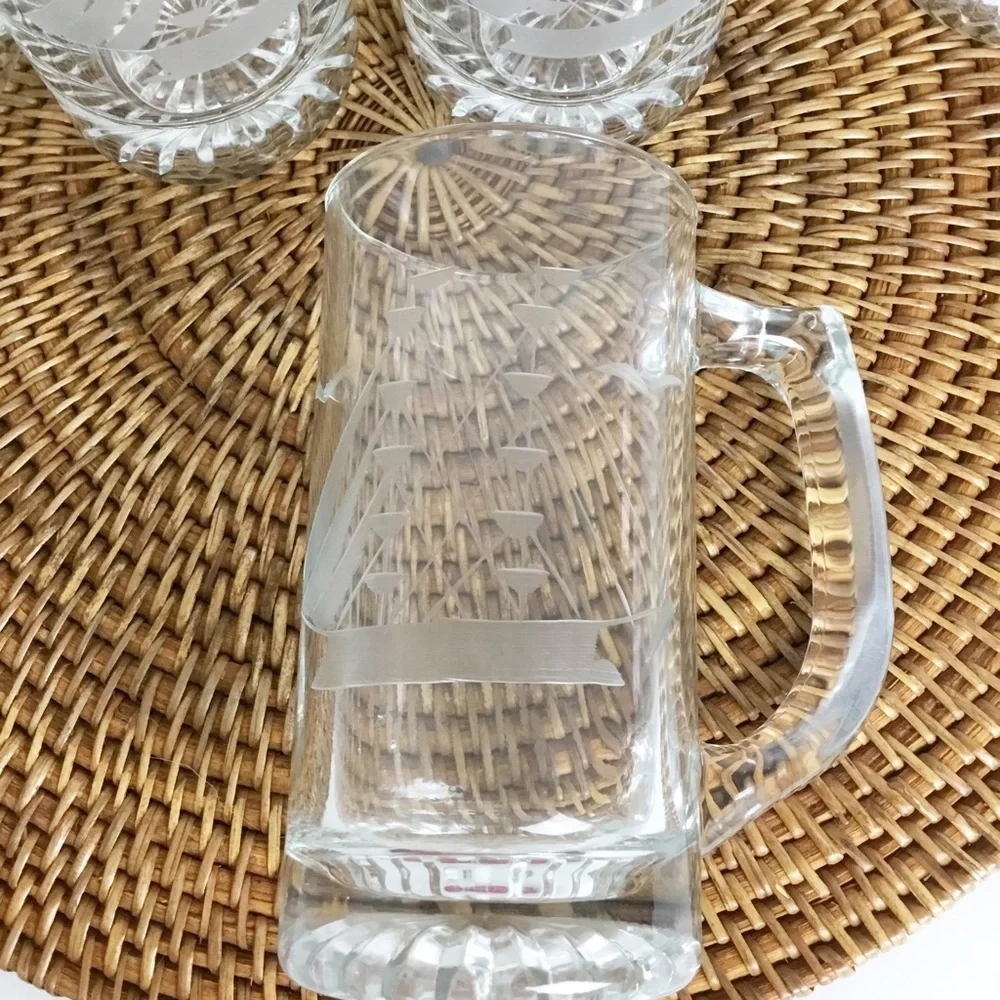 etched vintage nautical