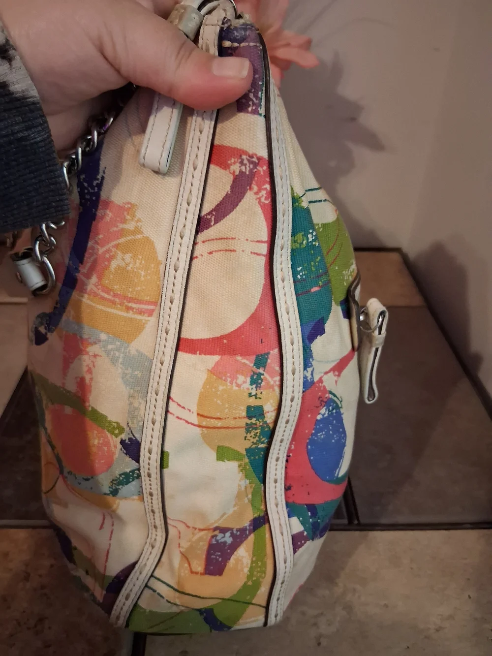 Coach colorful abstract