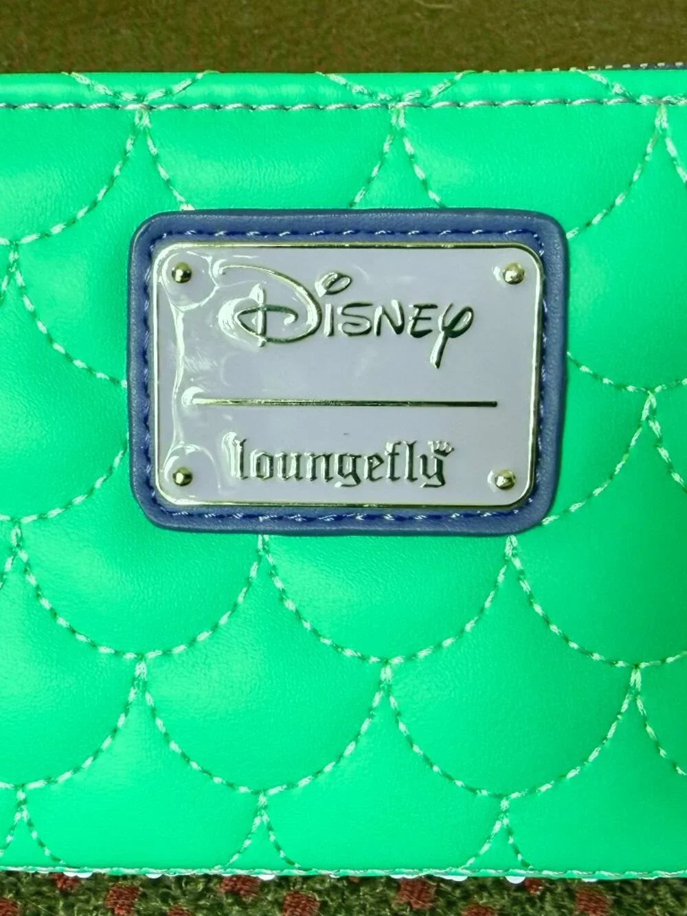 Loungefly Disney Little Mermaid Ariel Sequin Flap Wallet NWT Retired Series