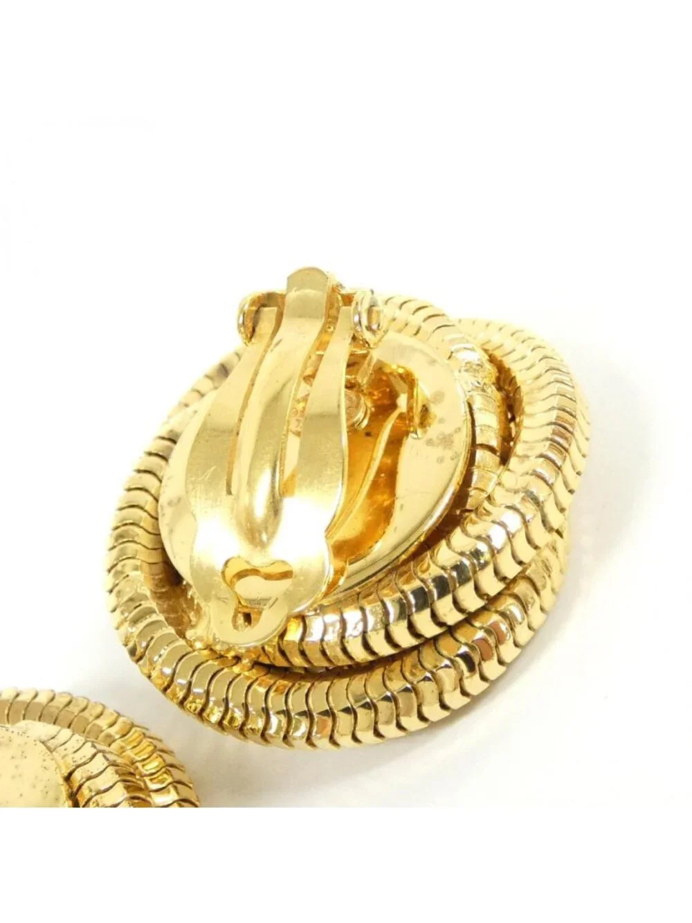 Chanel Vintage Earrings Gold