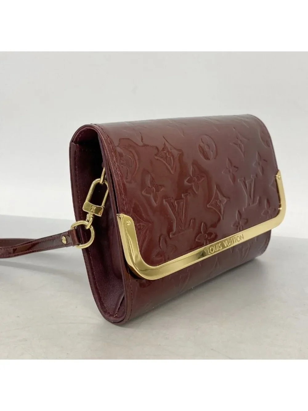 Louis Vuitton Shoulder Bag Vernis Rossmore PM Rouge Fauvist