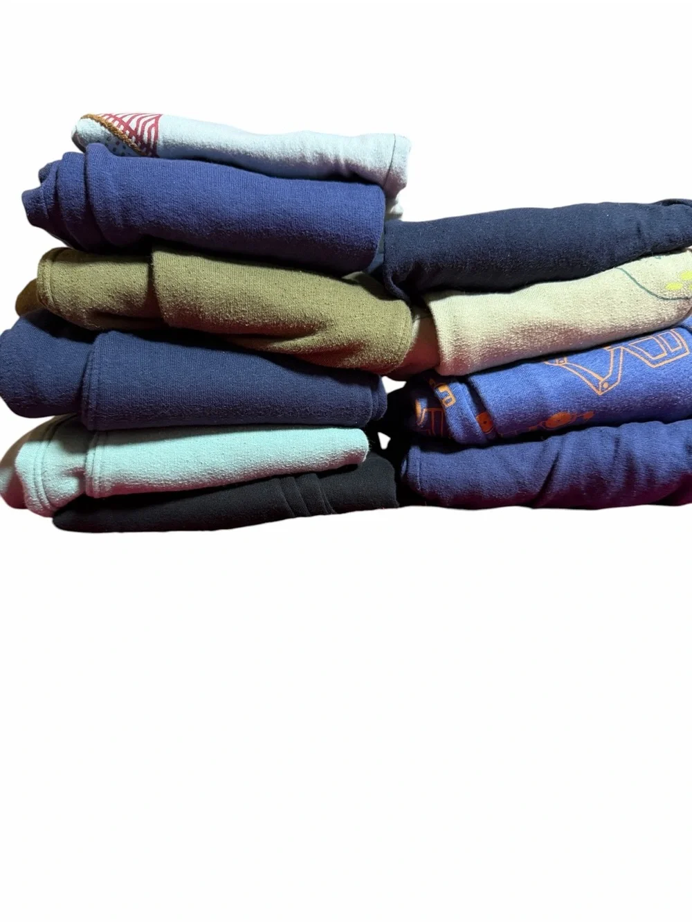 Bundle of 10!! Boys 8 Pants and 2 Long Sleeve Shirts Size 5