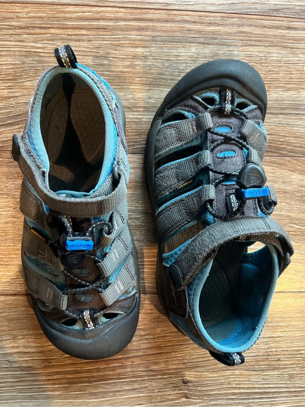 Keen kids play teal