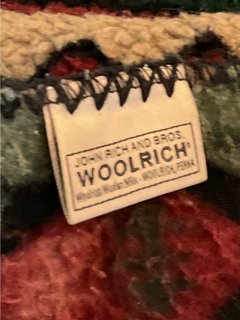 Woolrich Throw Blanket