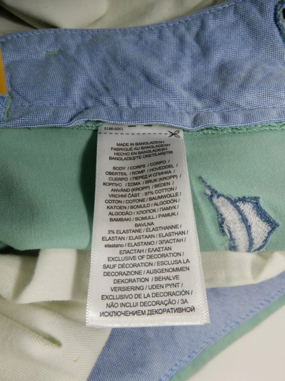 Polo Ralph Lauren front leg