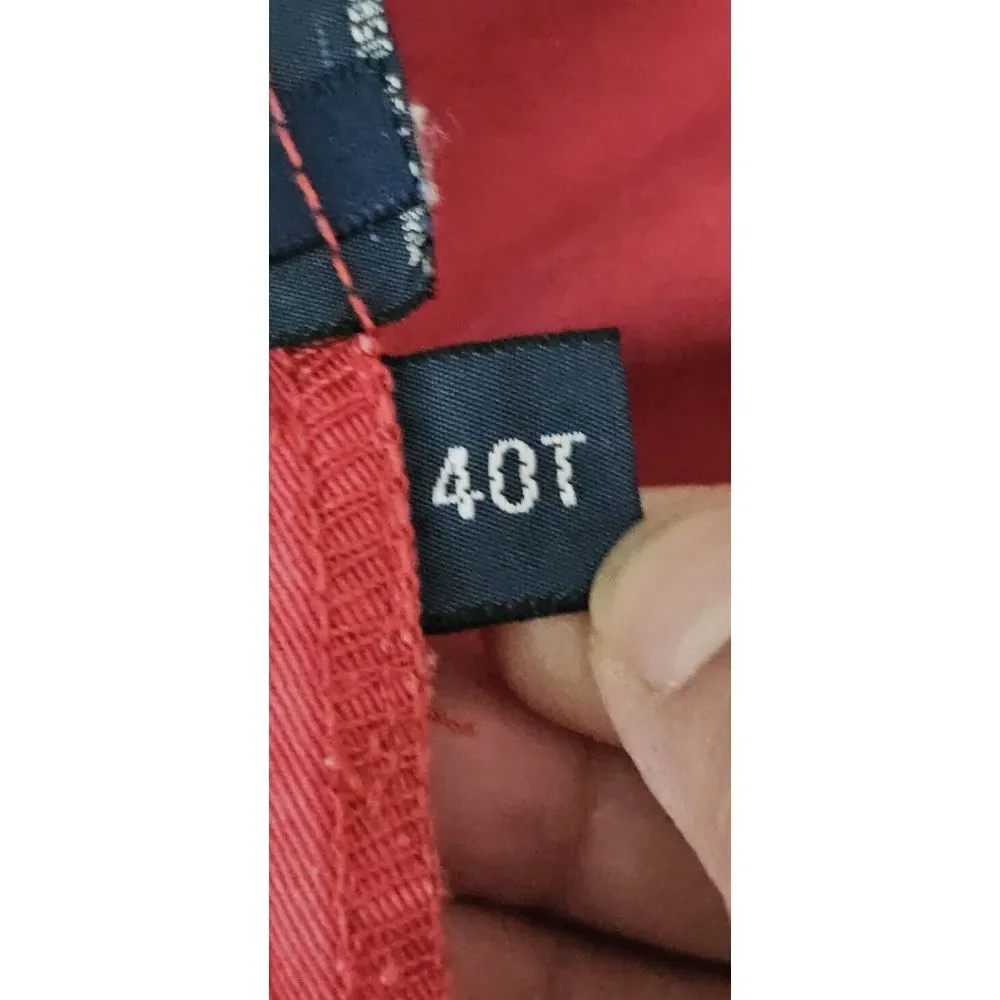 POLO  Ralph Lauren PONY men‎ Sz 40T shorts Salmon Pink flat front classic