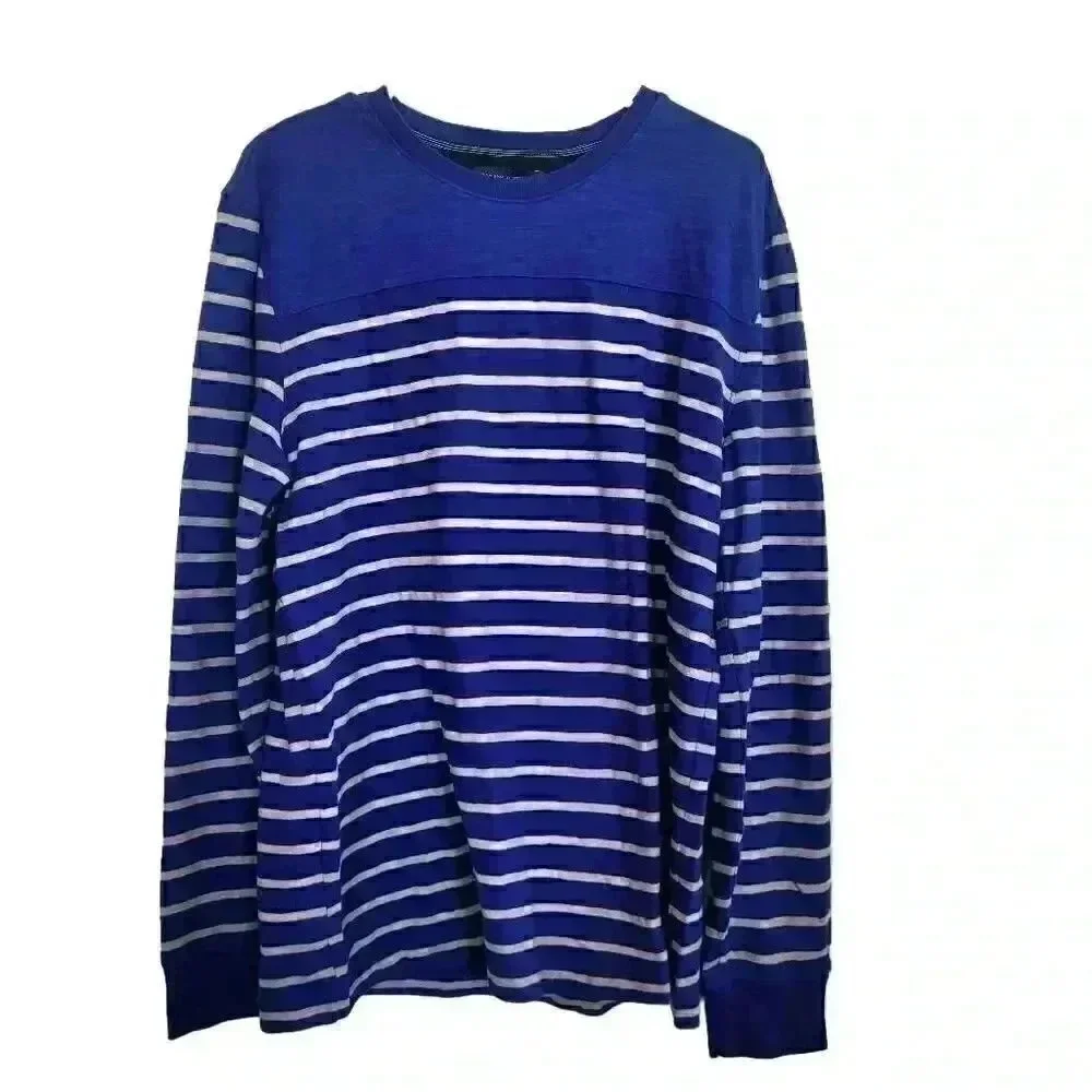 Banana Republic stains striped sleeve