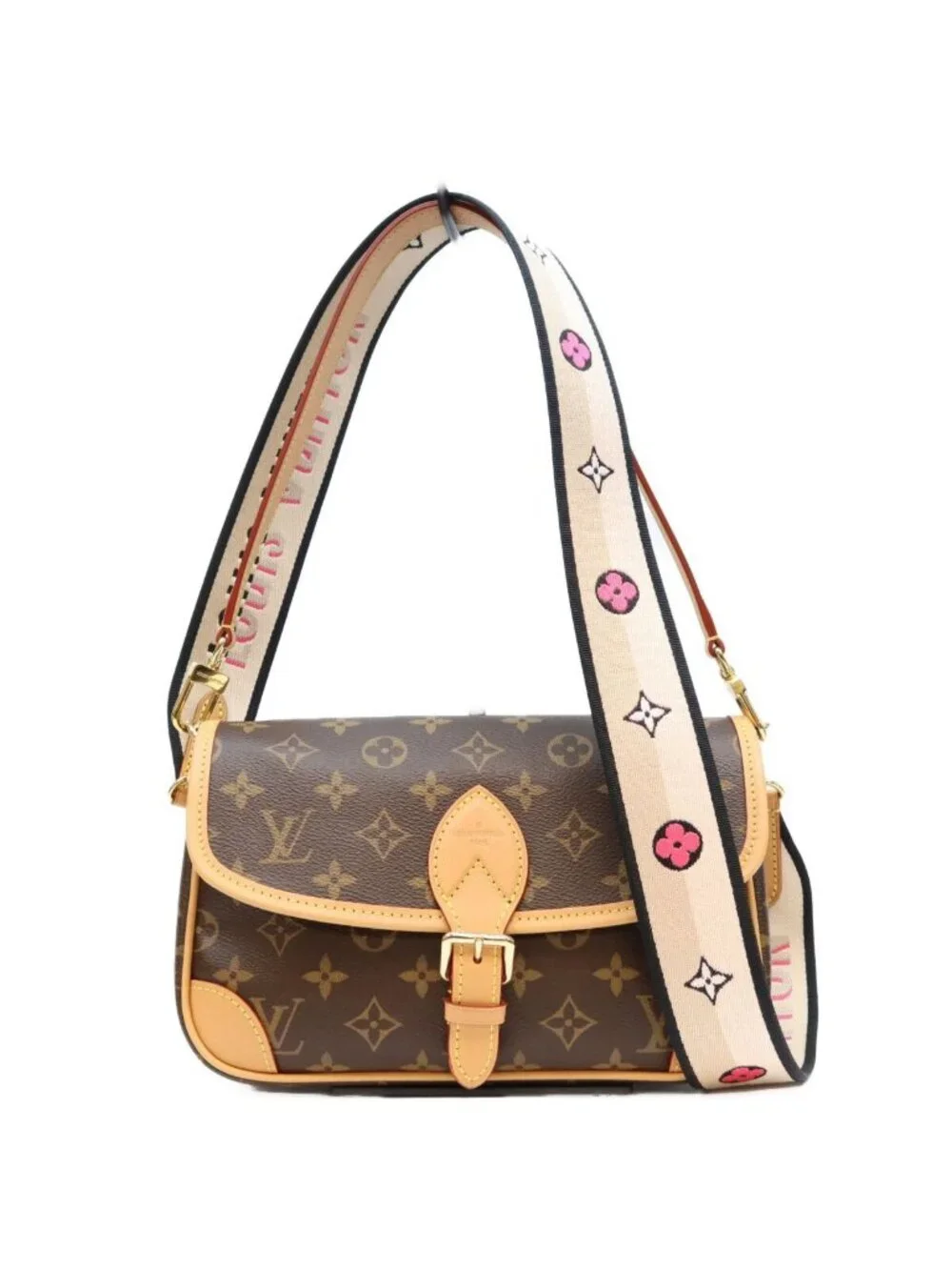 Louis Vuitton Monogram Noir Diane NM PM Shoulder Bag