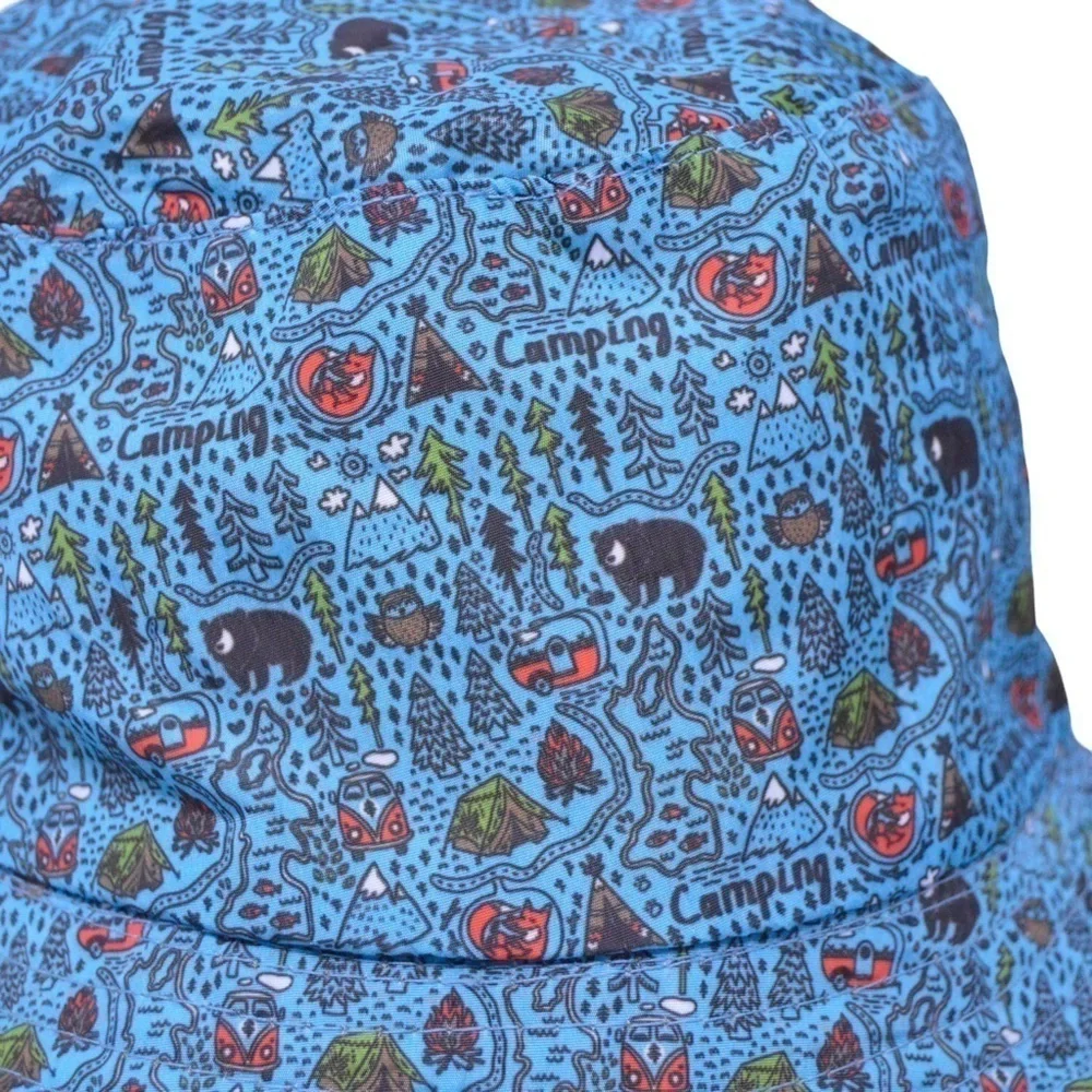 Toddler Floppy Tops Reversible‎ Bucket Hat, OSFM