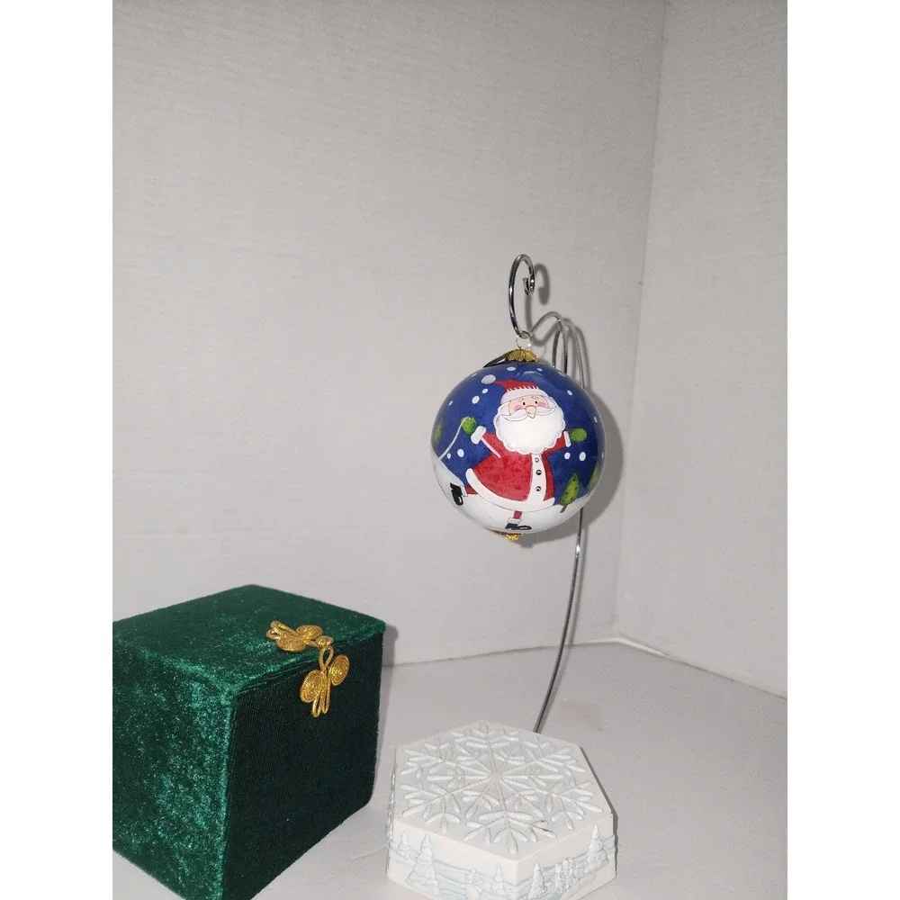 2015 Pier One Li Bien Santa Penguin Snowman Christmas Tree‎ Ornament