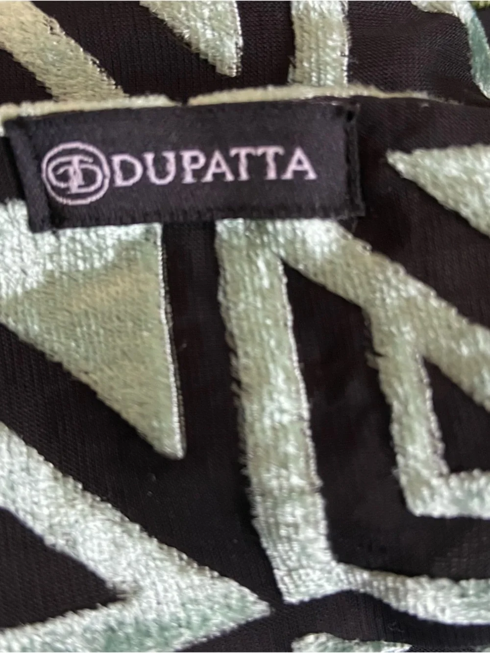 Dupatta scarf green