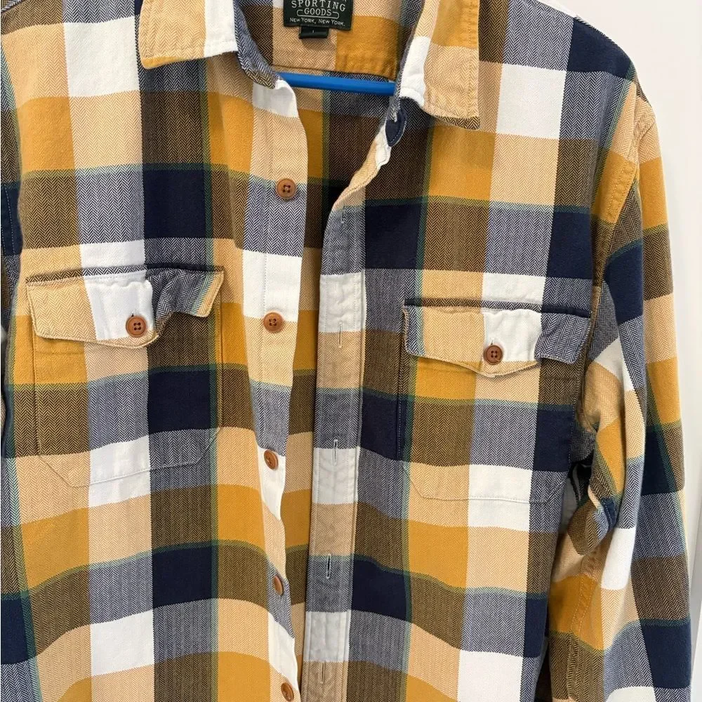 J. Crew flannel sporting goods