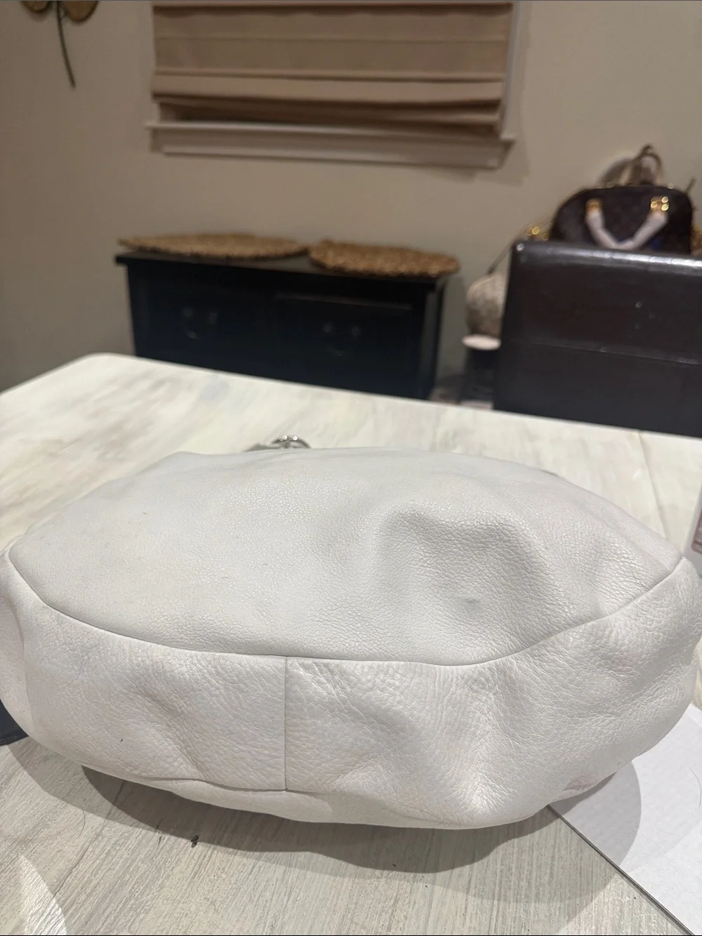 Coach pebble leather