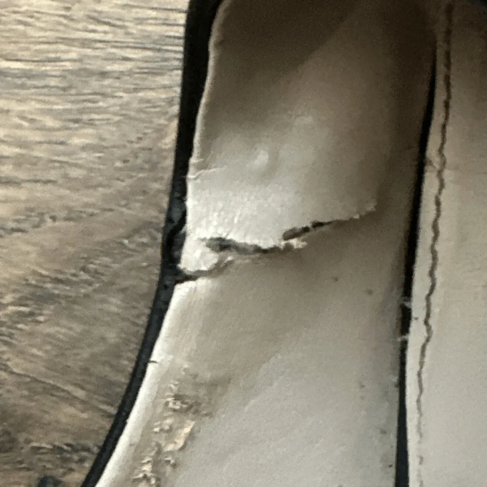 Coach black leather