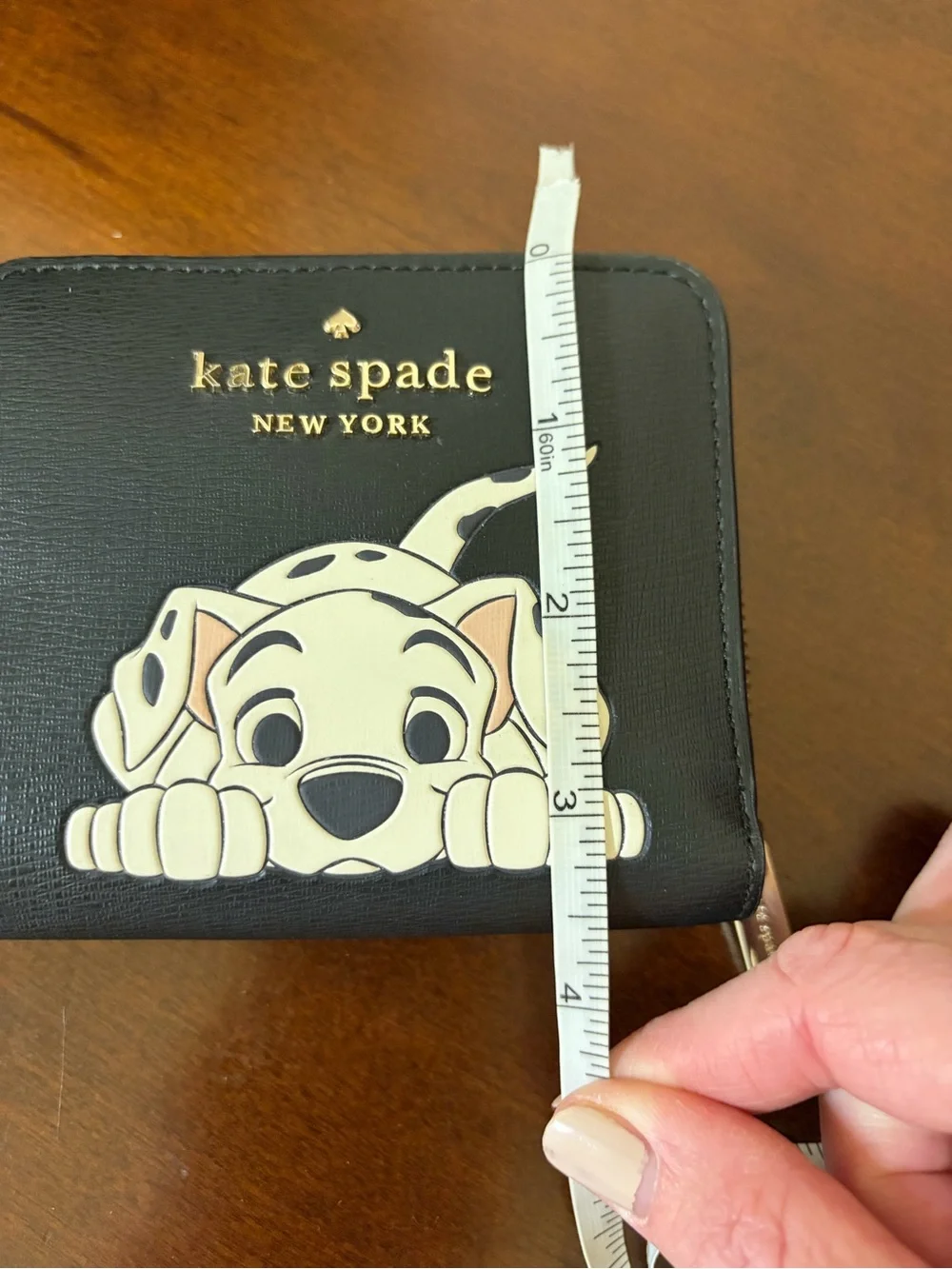 kate spade x Disney Limited Edition 101 Dalmatians Small Zip Bifold Wallet