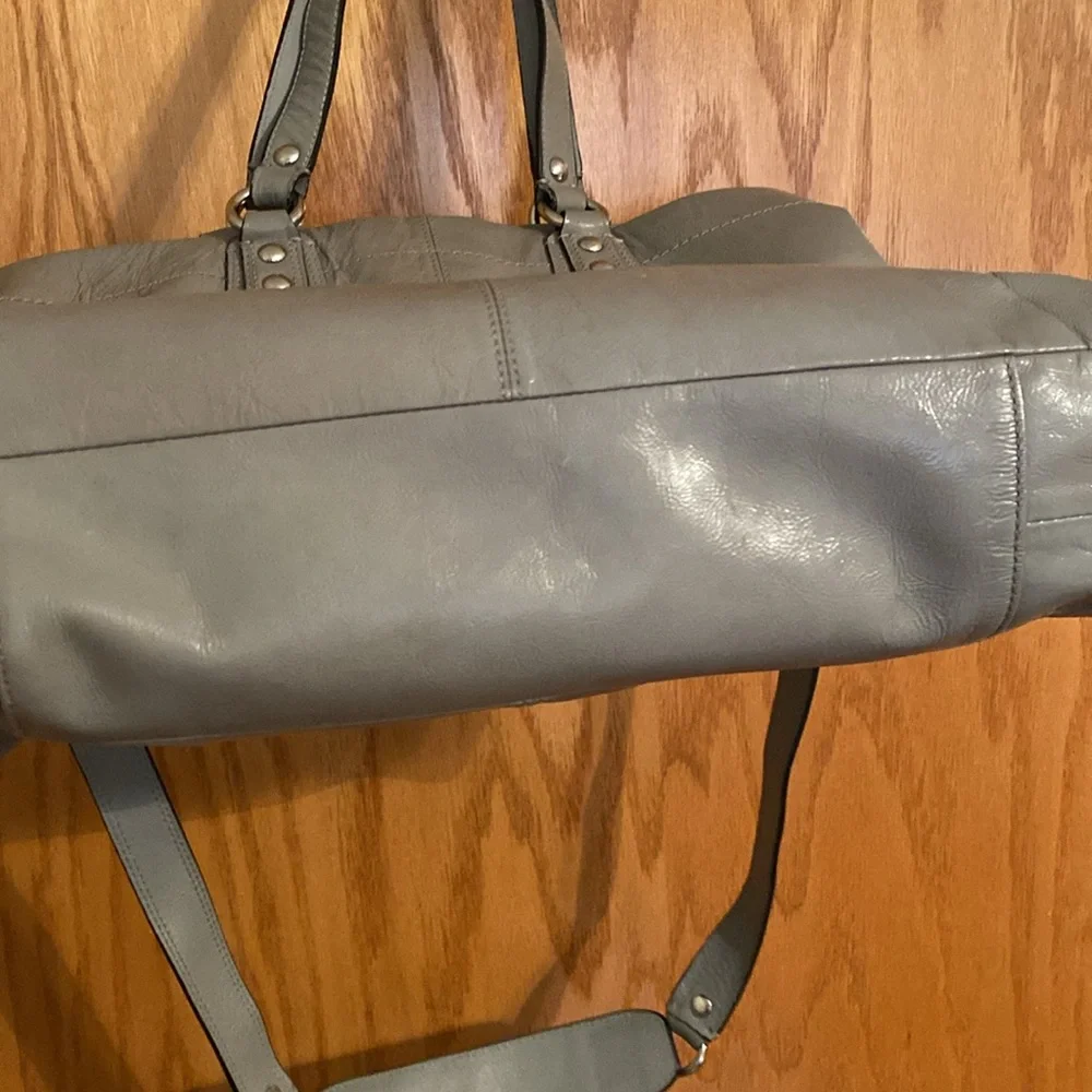 Coach Ashley Patent Leather Carryall