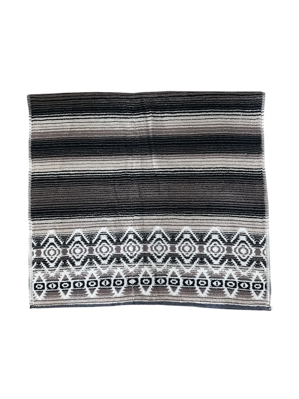 Wrangler 4 Pc Towel Set 2 Bath Towels 2 Hand Towels Southwestern Black Brown NWT