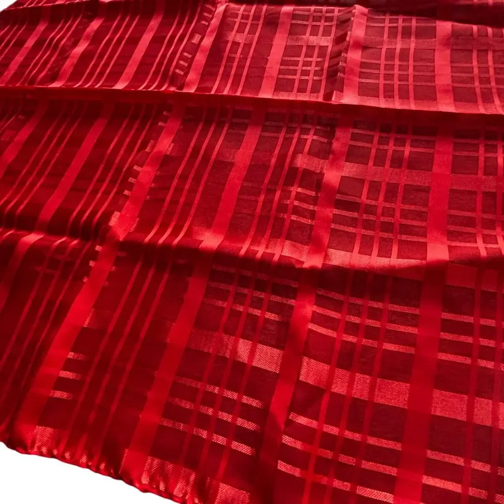 Vintage silky red