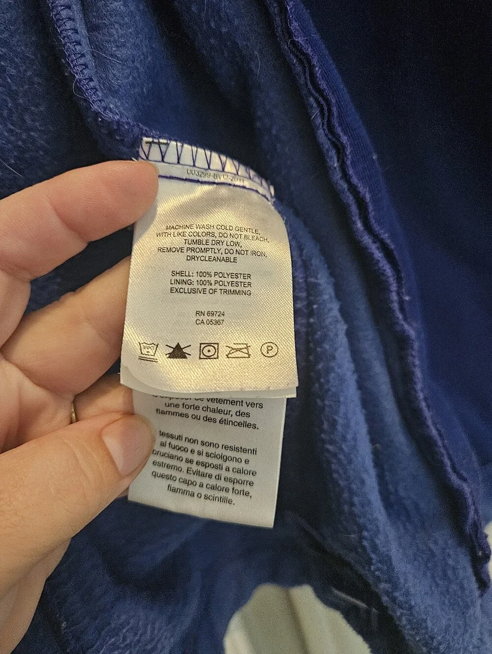 Columbia Periwinkle Blue Full-Zip Fleece Jacket