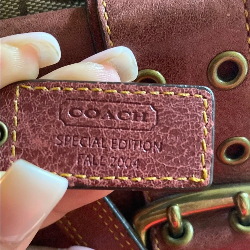 Coach rare anniversary