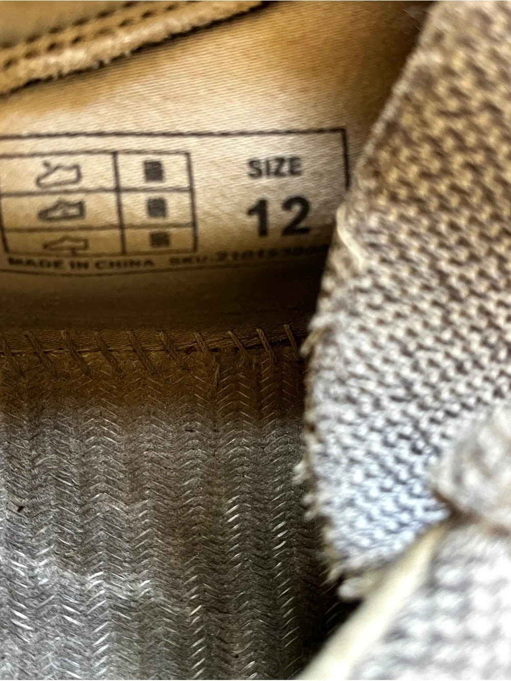 Unbranded walking or size