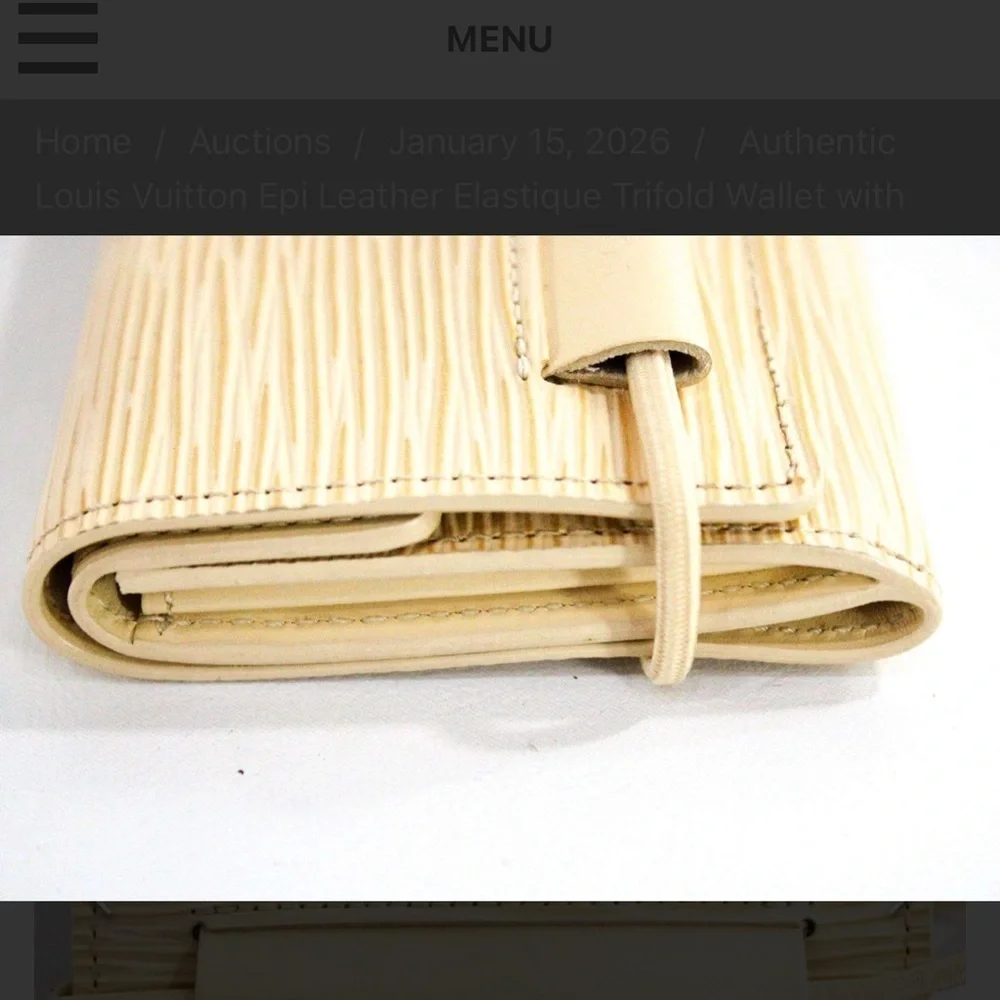 Louis Vuitton louis authenticity leather
