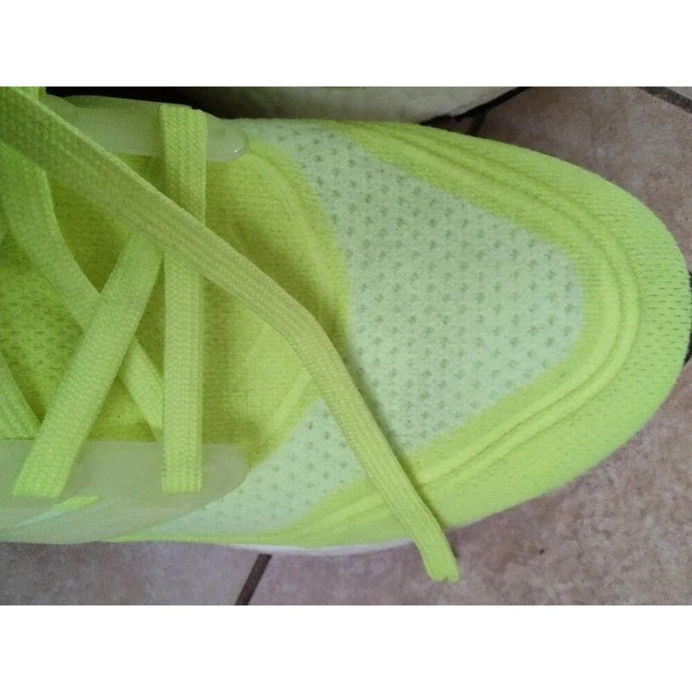 Men's Adidas UltraBoost 21 Solar Yellow Lightweight Shoes Size 9 # FY0373