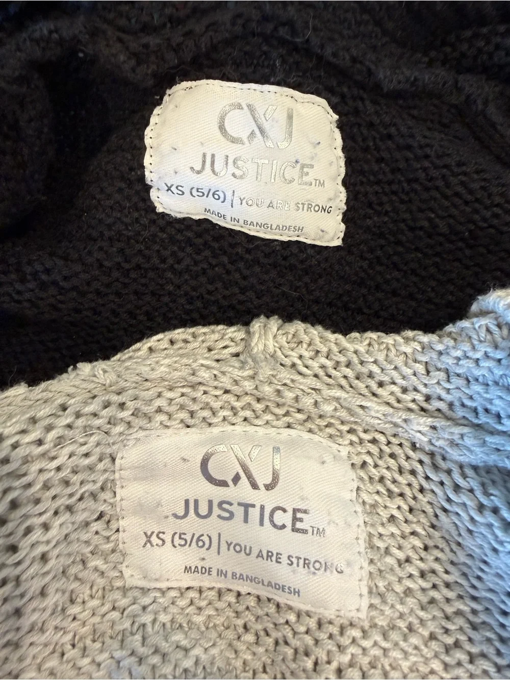 Justice two knit