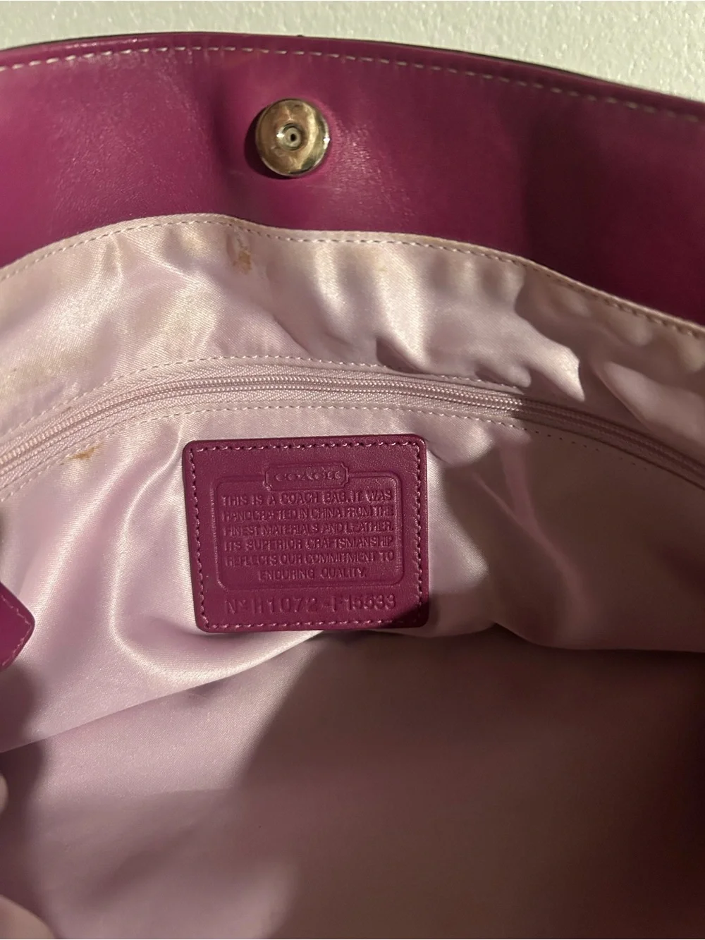 Coach vintage 2010