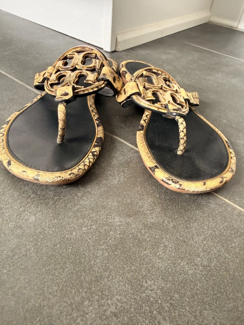 Tory Burch snake skin