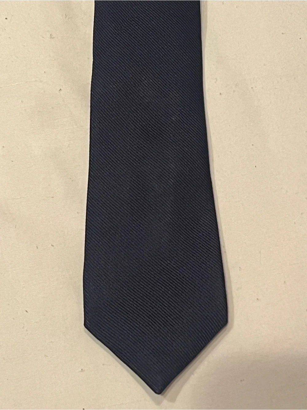 Crewcuts necktie boys 52” solid navy blue sizes 8–16