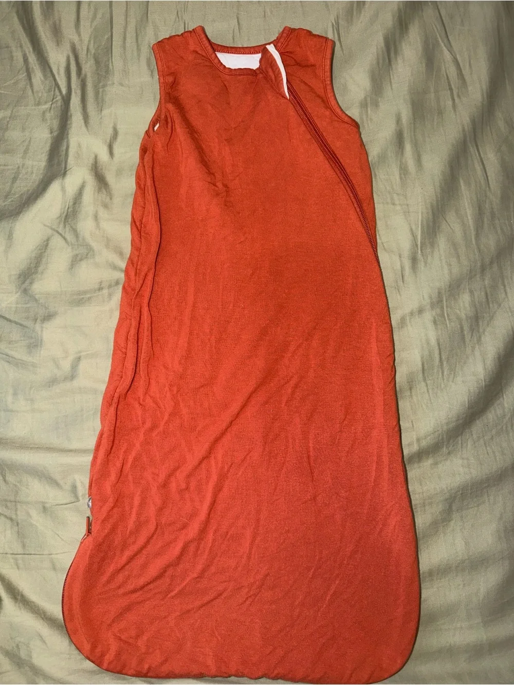 Kyte BABY Orange Sleeveless Sleep Sack