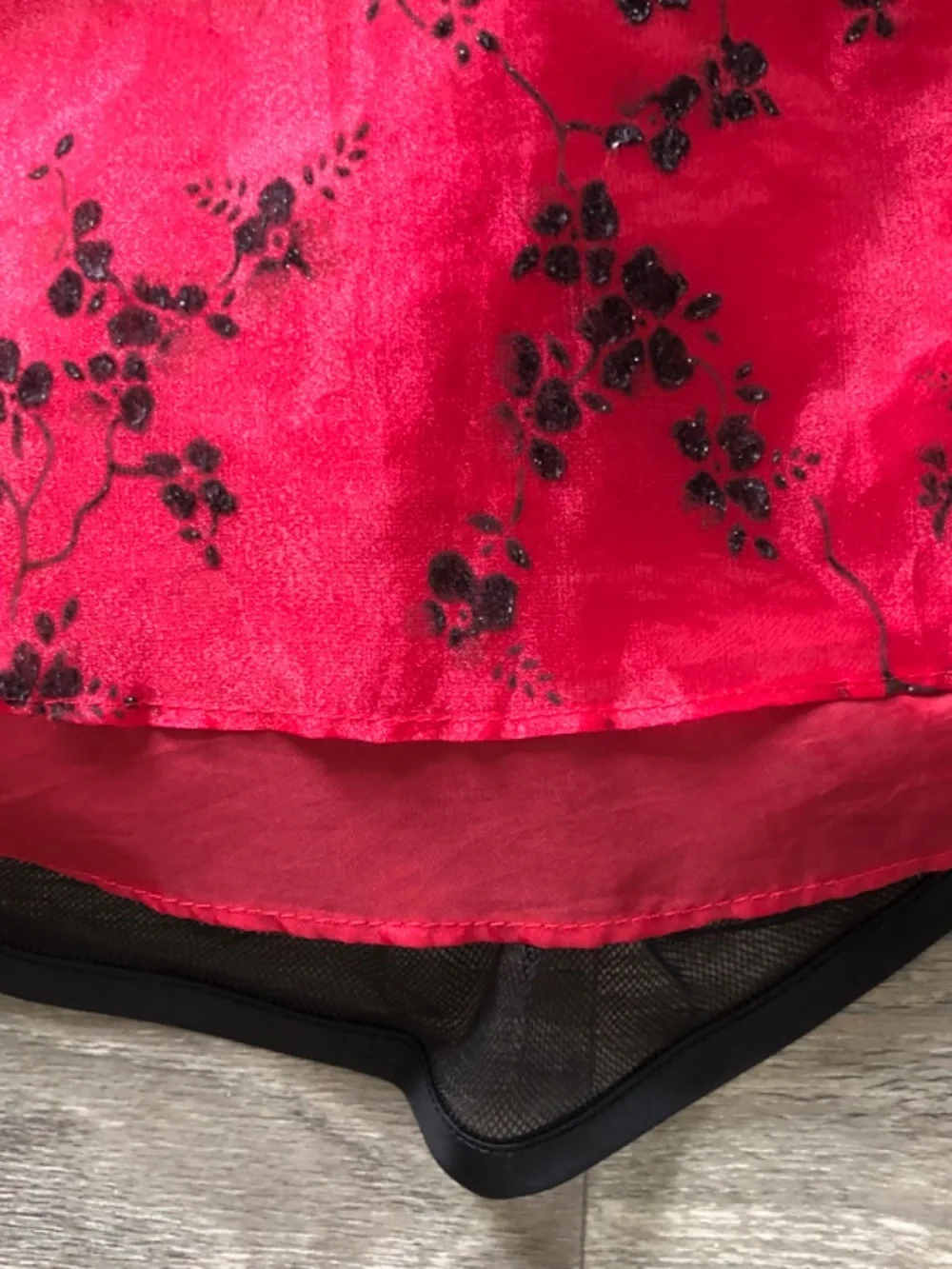 Black velvet and red toddler girls Christmas party dress 2t Blueberi Boulevard